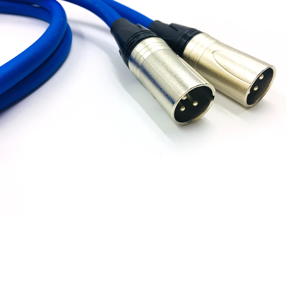 Бесплатная доставка Cardas 2RCA штекер-двойной штекер XLR интерконнектора кабеля со