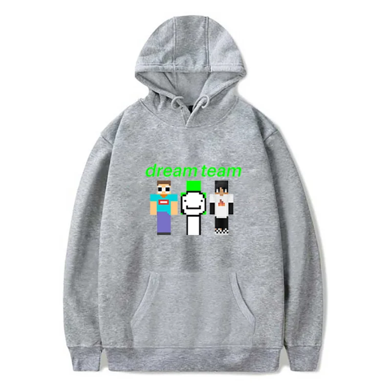 2021 Spring and Autumn Fashion DreamWasTaken Game Print Hoodie Long Sleeve Hooded Sweatshirt for Women Men