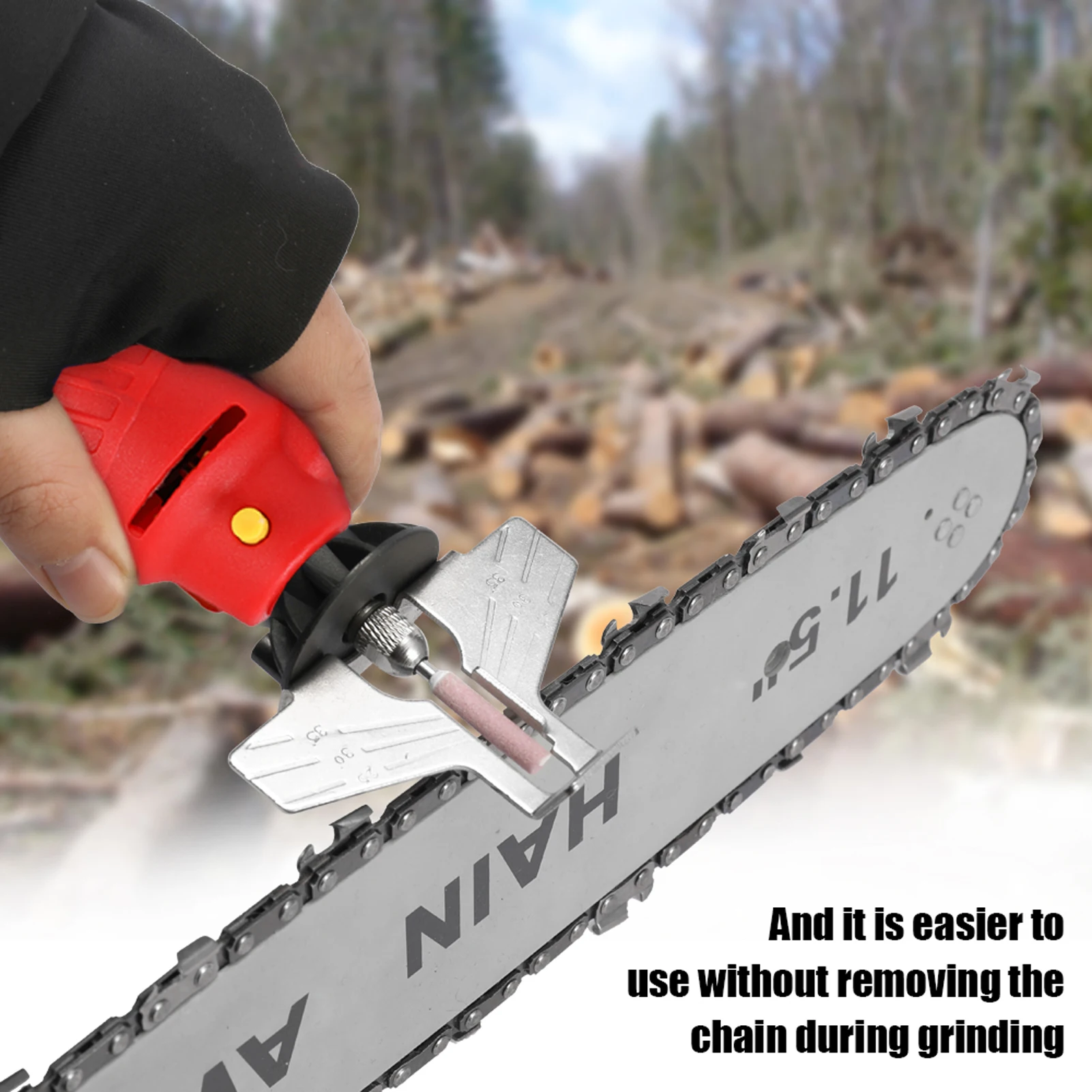 

12 V Handheld Mini Electric Grinding Tool Chainsaw Chains Grinder Electric Mill Die Grinder Utility Grinding Tool