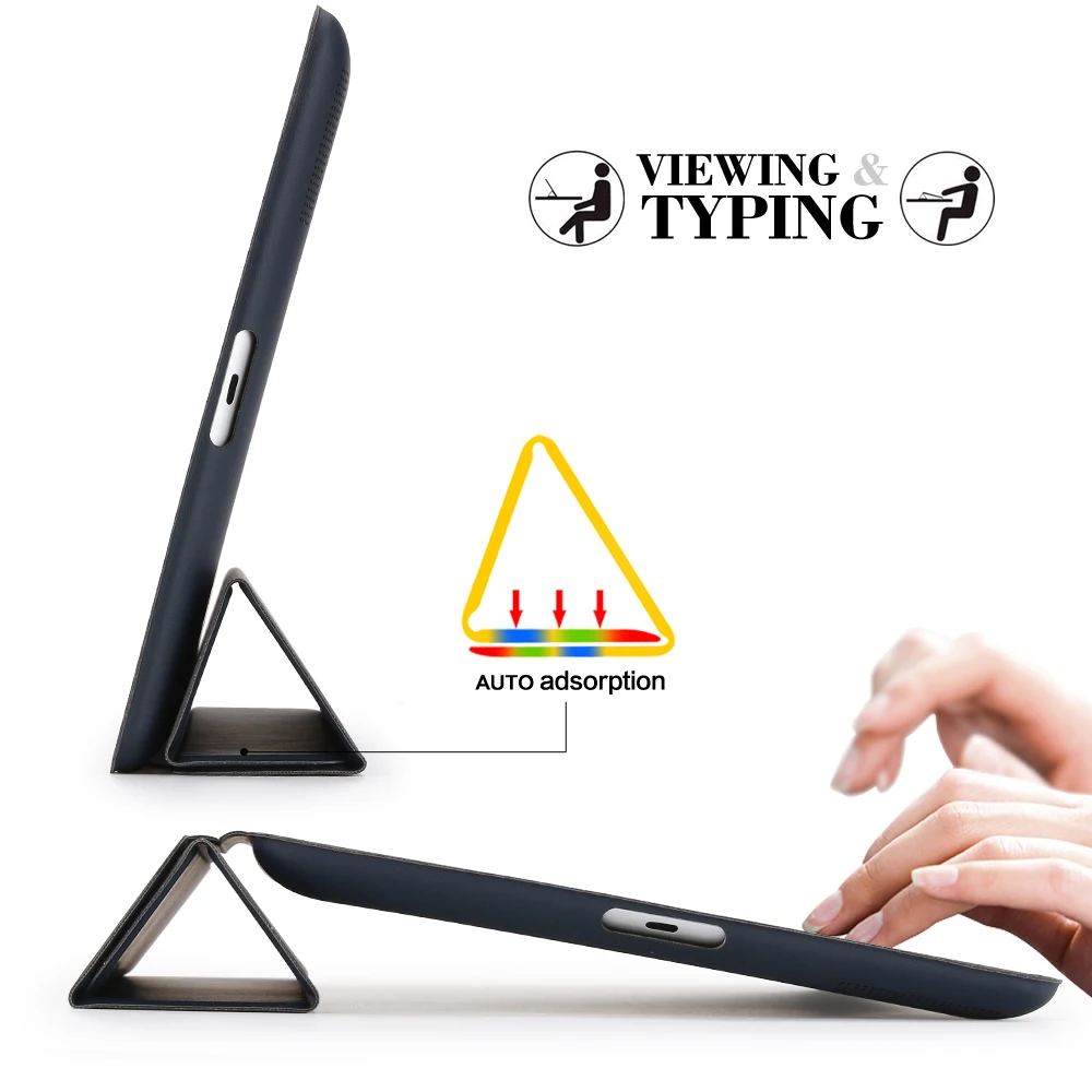 Pu кожаный чехол для ipad 9,7 air 1 2 5th 6th Generation, Aiyopeen Магнитный Флип смарт-чехол для ipad 4 3 2 Чехол