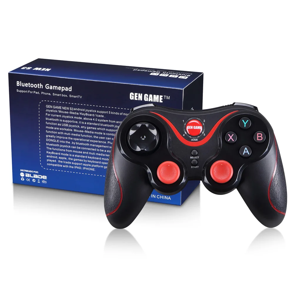 Геймпад беспроводной контроллер S3 Bluetooth геймпад для GBA psp iOS смартфон Android Xbox One