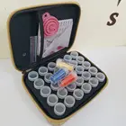 Органайзер для макияжа с алмазной живописью, коробка для хранения, аксессуары, инструменты, чехол для переноски, красочная сумка