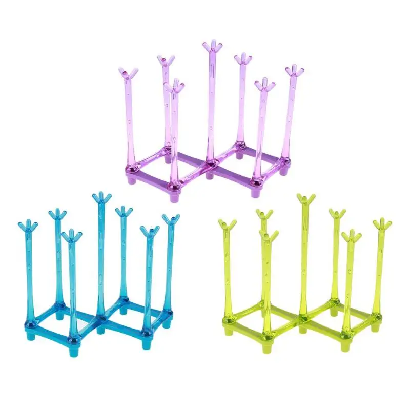 Складная Сушилка для детской бутылки Портативная подставка чашек сушилка кружек