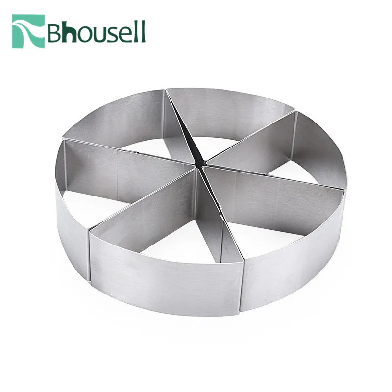 1PC Adjustable Mousse DIY Round Cake Molds Bread Pizza Stainless Steel Bakeware Tools Kitchen Dessert Decorating | Дом и сад