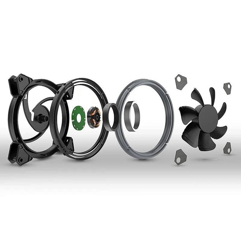 ALSEYE Halo 3 0 фантомный цвет чехол вентилятор радиатор высокая эффективность низкий