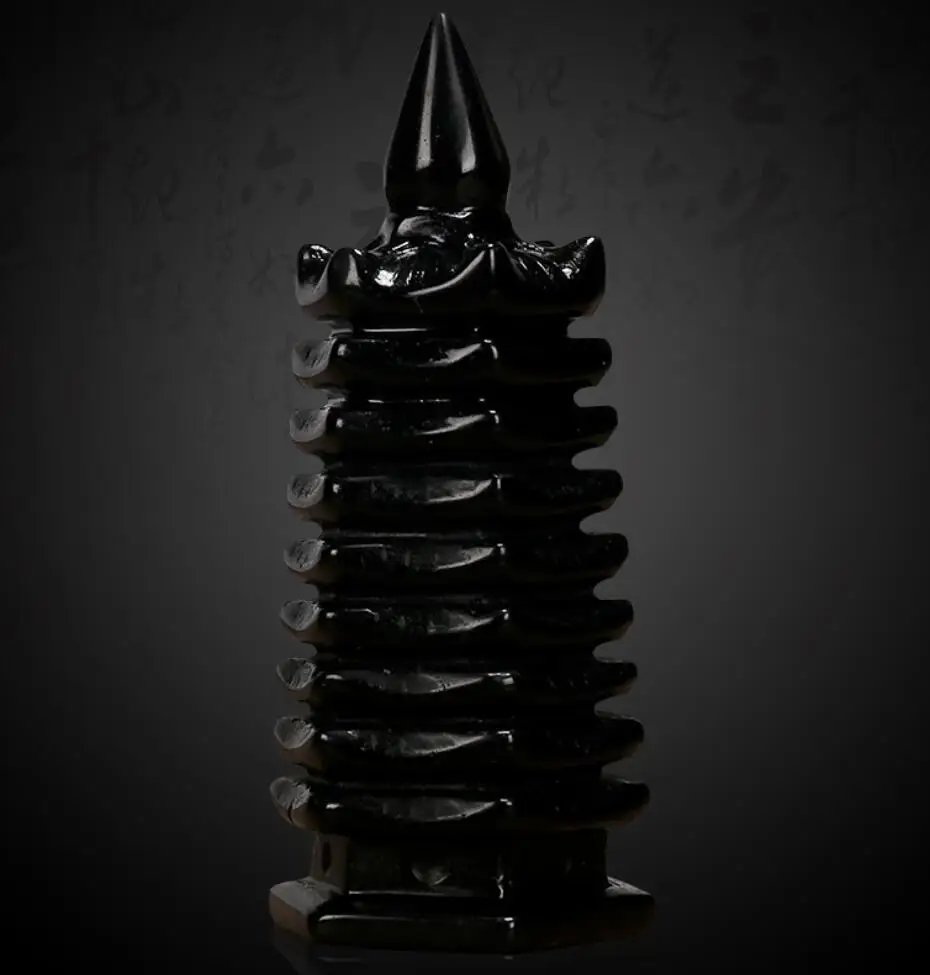 

Obsidian nine - storey Wenchang tower decoration tower to help students wholesale college entrance examination