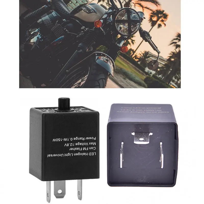 1X 3-контактный универсальный Светодиодный проблесковый маячок указатель