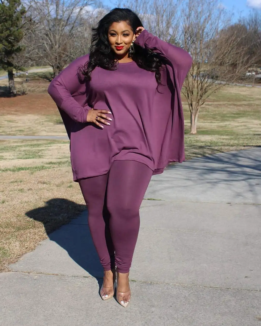 

Женский комплект из 2 предметов, верх с длинным рукавом и штаны для фитнеса