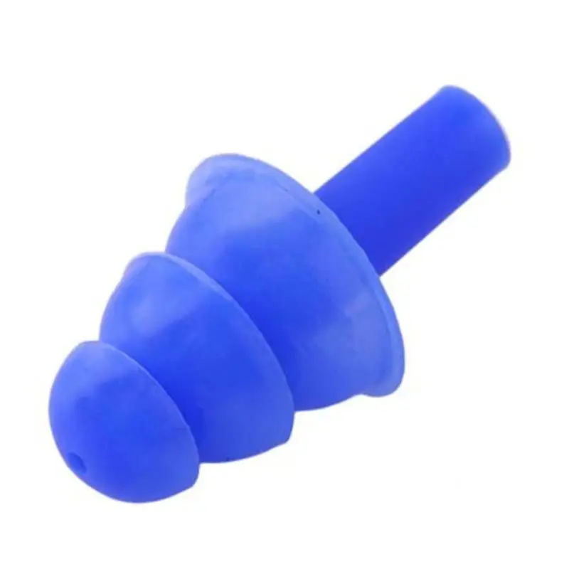 

5 Pairs Reusable Soft Silicone Noise Cancelling Earplugs Hearing Protection Sports Ear Plugs Concerts Sleep Swimming Accessories