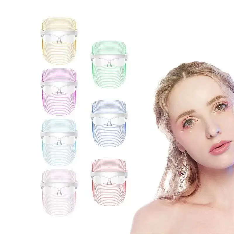 

Dropshipping Korean Photon Therapy Face Mask LED Light Therapy Facial Mask Skin Care Anti Wrinkle Skin Tighten Beauty Machine
