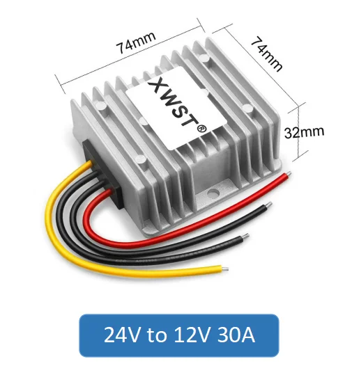 

Преобразователь напряжения XWST XW-24-12 24В до 12В 70А