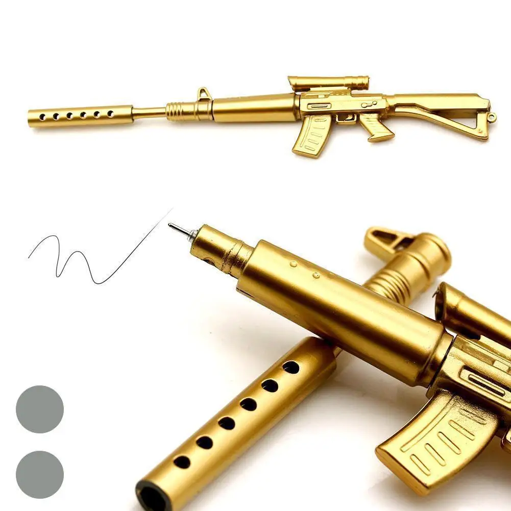 1 шт. Забавные милые ручки милая Ручка роллер школьные принадлежности Золотой