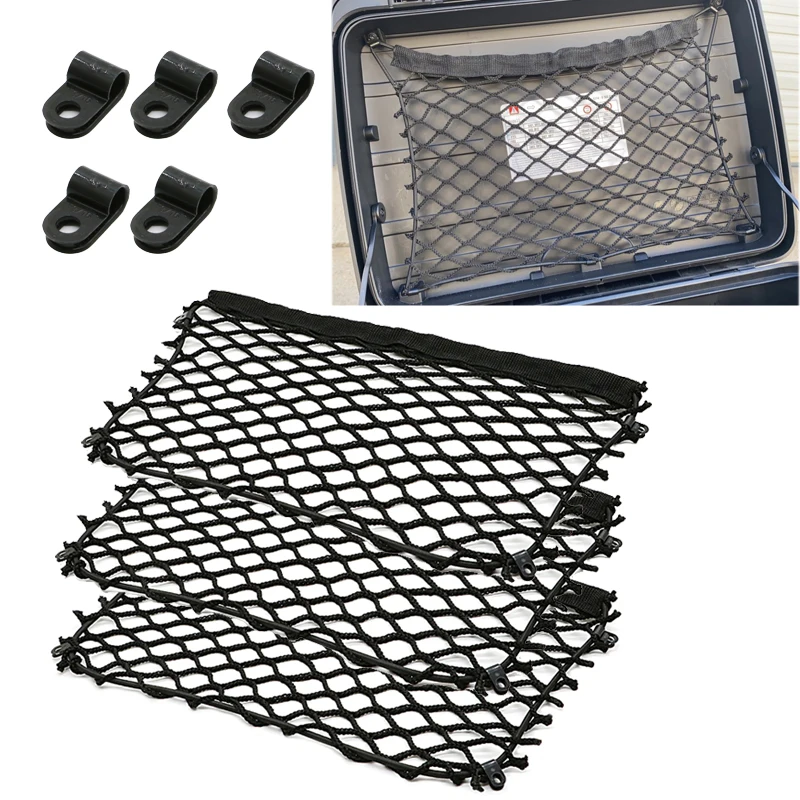 Motorcycle Nets Organizer Luggage Storage Cargo Moto Net Mesh For BMW GS R1200GS R1250GS F700GS F850GS F750GS F650GS top case