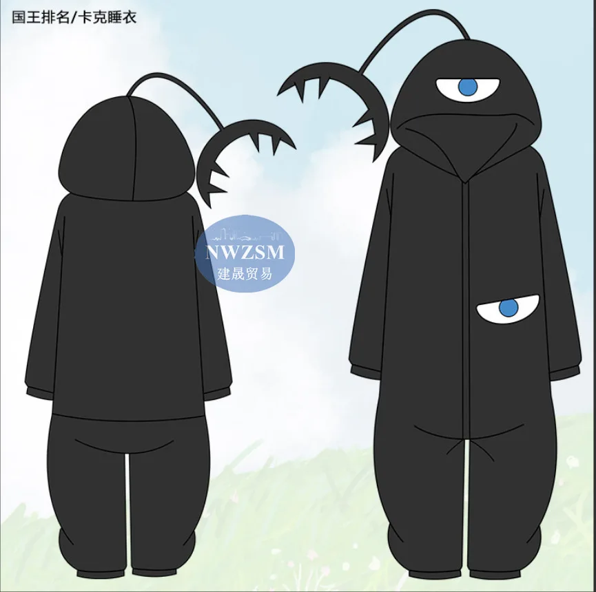 Аниме рейтинг королей комбинезоны пижамы летний зимний фланелевый плюшевый