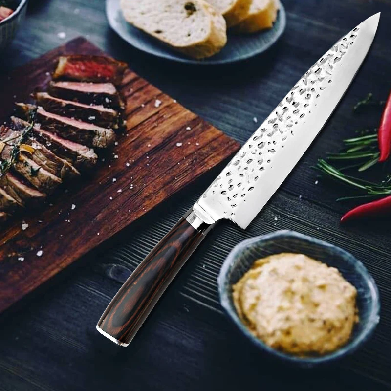 Профессиональный набор кухонных ножей подходящий для мяса и фруктов японский