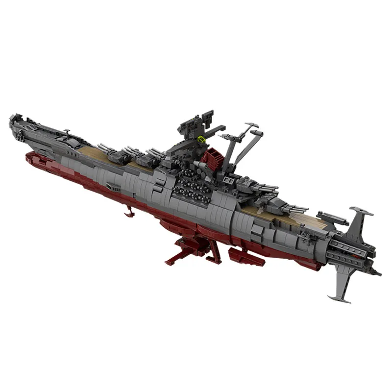 Star Space Ship Series New MOC Building Blocks Battleship Japan Yamato Model Bricks Kid DIY Toys Birthday Xmas Gifts | Игрушки и хобби