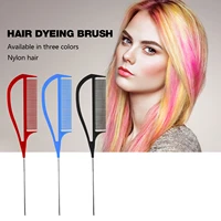new high gloss comb abs woven high gloss comb for salon dyeing and tail combs separately separate highlighting combs
