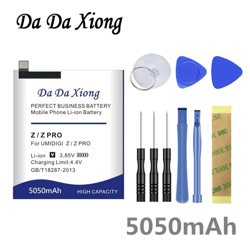 Аккумулятор Da Xiong 5050 мАч для UMI Z аккумулятор Pro Umidigi сотовый телефон|battery for umi|battery