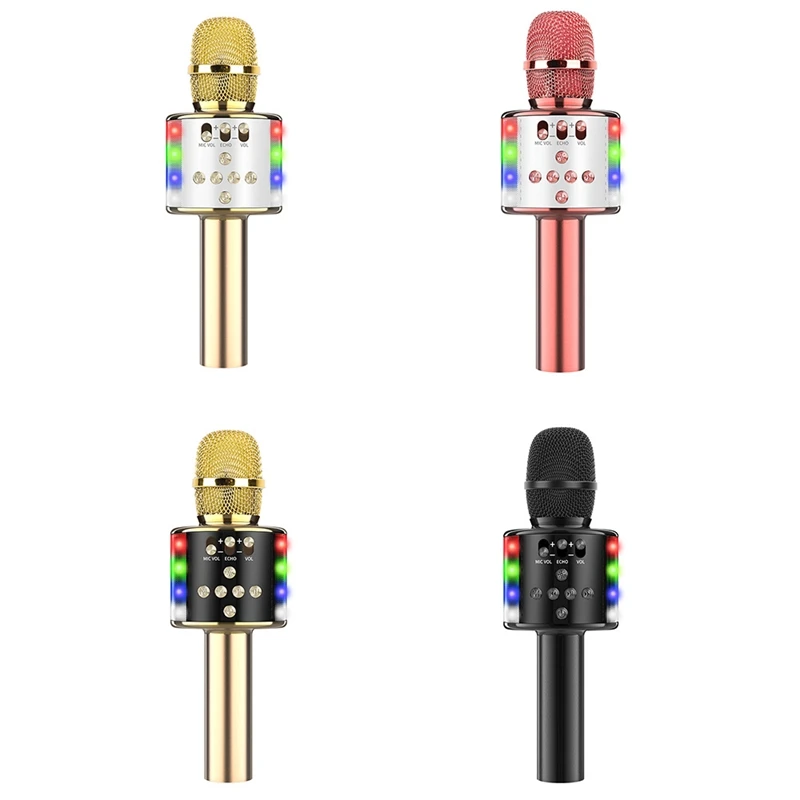 

Top Bluetooth беспроводной ручной микрофон, динамик, музыкальный плеер для вокала, с рекордером, микрофон для KTV вечерние вечеринки, караоке