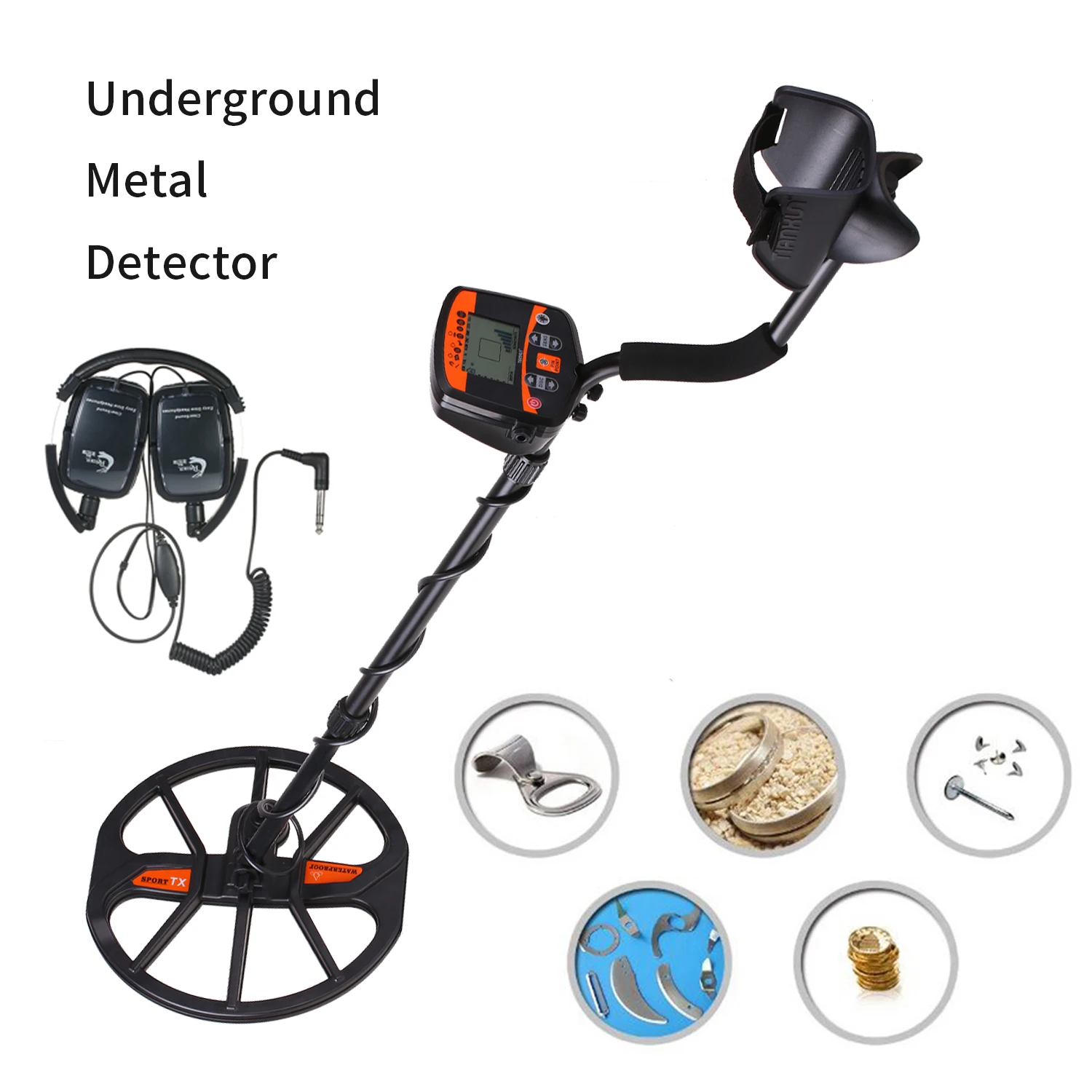 Профессиональный металлоискатель под землей точечный детектор золота сканер