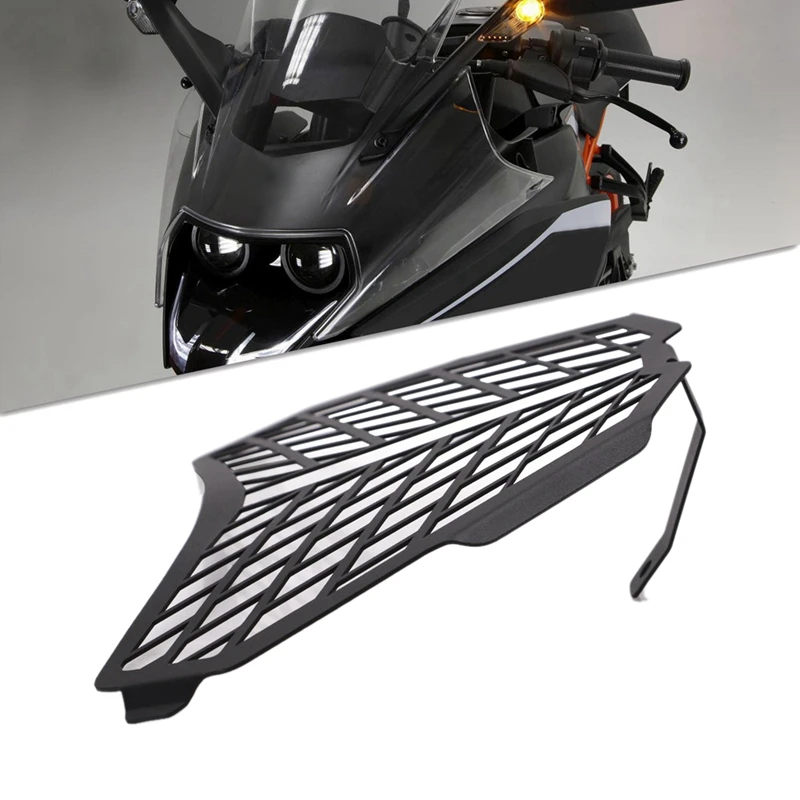 Motorcycle Accessories Headlight Protector Guard Head Light Lense Cover for KTM RC125 RC200 RC390 RC 125 200 390 15-18 | Автомобили и