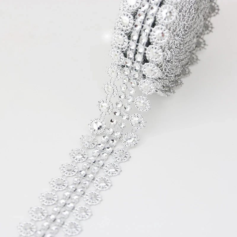 (5 ярдов/партия) пустотелое Золотое и Серебряное сверло с цветком сливы из