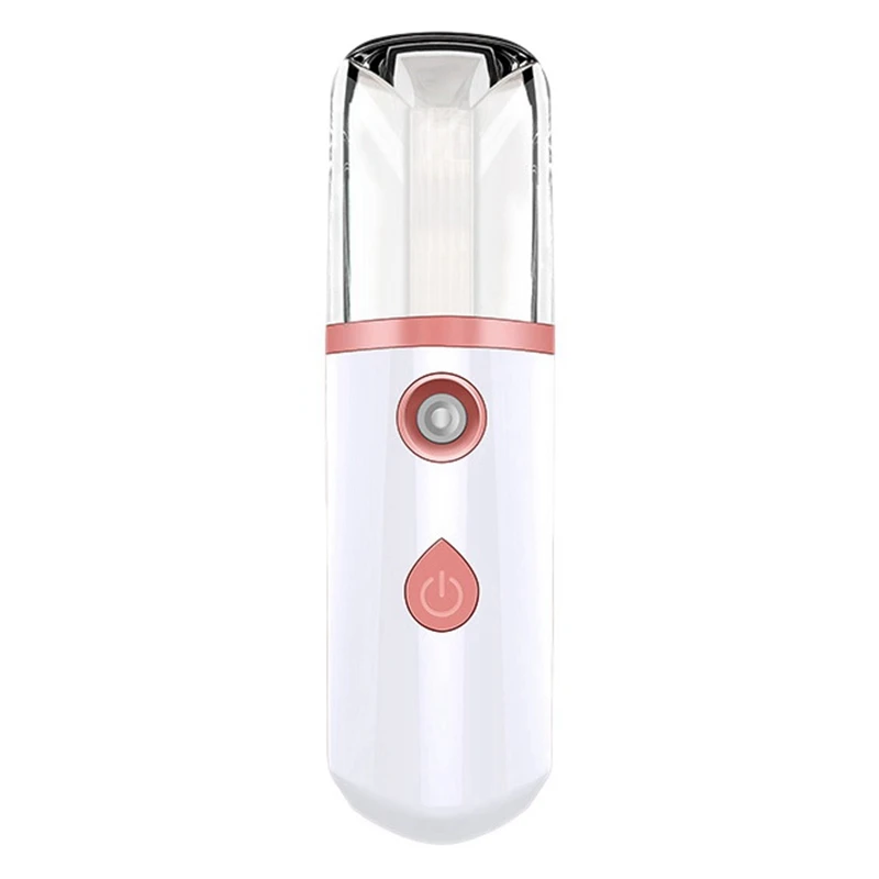 

Mini Portable Humidifier Facial Vaporizer Sprayer,USB Chargeable Face Moisturizer Humidifier Anti-Aging Beauty Tools