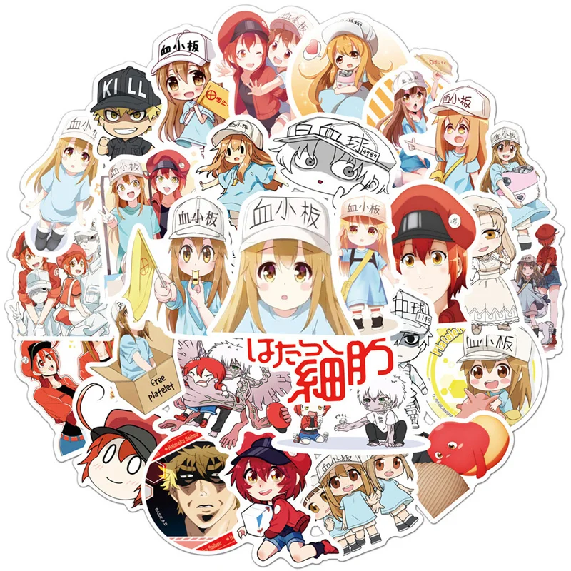 

10/30/50CPS Working Cell Cell War Graffiti Sticker Suitcase Laptop Helmet Guitar Decoration Toy Wholesale