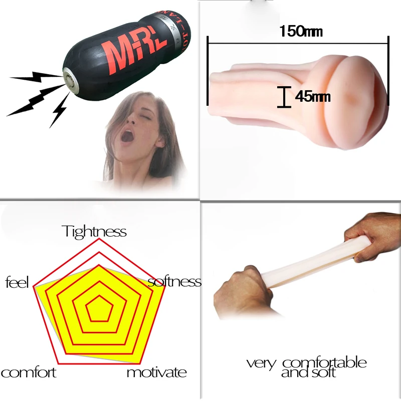 MRL секс шоп вокальная Вагина три вида киска секс-игрушки для мужчин мастурбатор