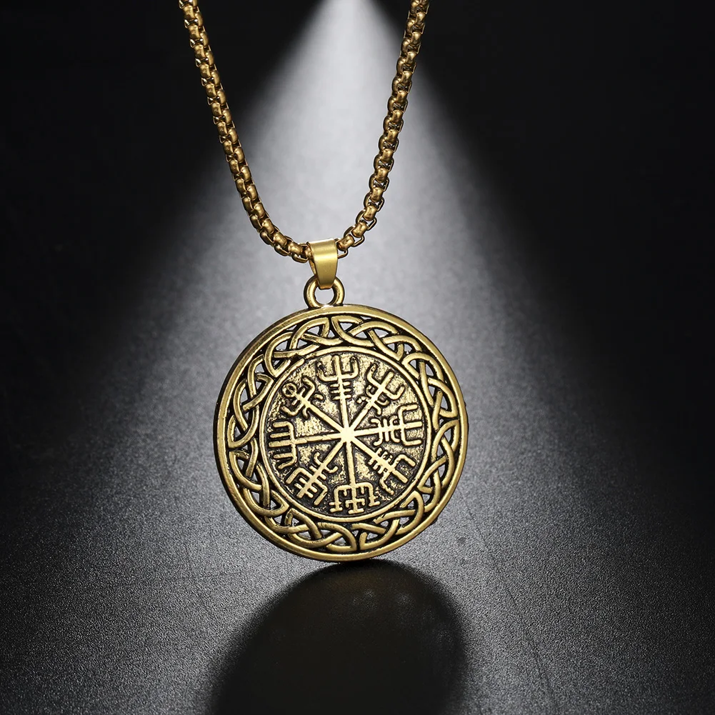 Подвеска в стиле норвежских викингов миф волка Рунический амулет ожерелье удача