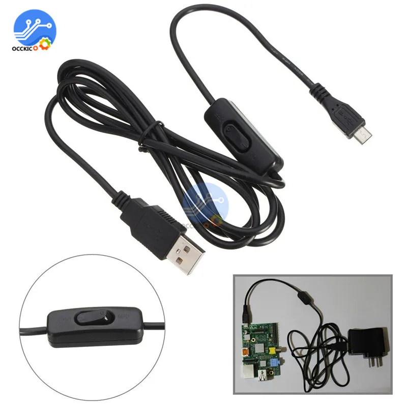 Зарядное устройство с кабелем 1 5 м для Raspberry Pi|wire wire|wire cablewires raspberry |