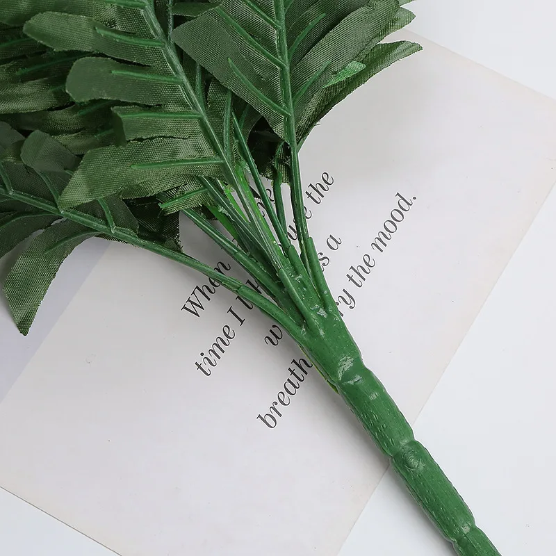 

Artificial Plants Green Grass Plastic Plant Grass Fake Plant Leaves Green Plant Ivy Garden Home Decoration Simulation Grass