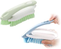 2 in 1 multifunctional scrub brush used for cleaning household with handle detachable scrub brush multi purpose cleaning clot