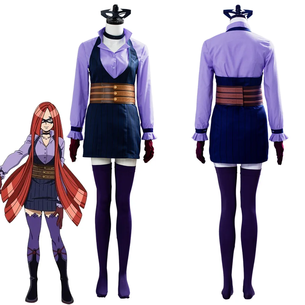 

My Hero Academia Heroes Rising Slice Cosplay Costume Outfit Full Suit For Girls Women Halloween Costumes