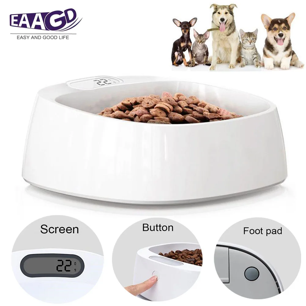 Миска для домашних животных цифровая миска медленного кормления воды маленьких