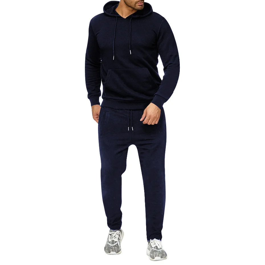 

2021 New Sweater Suit Men And Women Sportswear Clothes + Pants Two-piece Couple Suit PSTZA138-PSTZA142