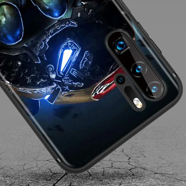 

Marvel Avengers Infinity Gauntlet Logo For Huawei P50 P40 P30 P20 P10 P9 P8 Lite E Mini Pro Plus 5G Soft TPU Silicone Phone Case