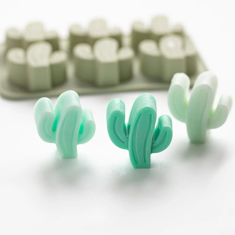 FUNBAKY кактус Фламинго вишневая форма силиконовая для мыла сделай сам формы ручной