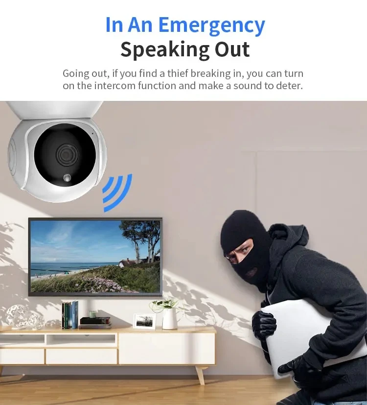 Xiaovv Q8 1080P IP камера Wifi Детский Монитор 360 ° панорамная PTZ беспроводная веб V380 ночное