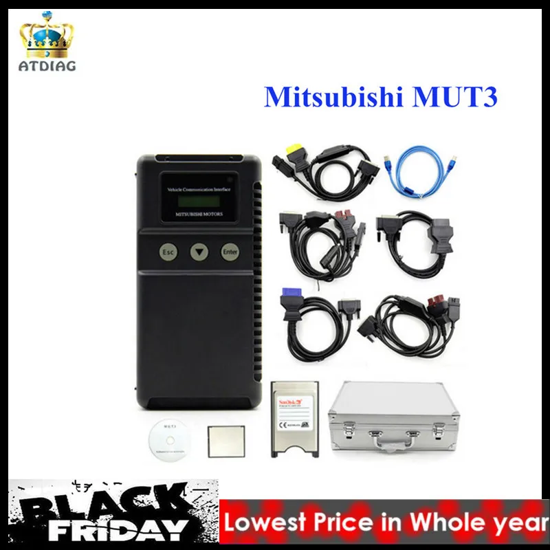Новое поступление лучший Mut III Сканер для mts* ubishi MUT3 для автомобилей и грузовиков MUT 3 диагностический инструмент MUT-3 для mitsubi* shi mut 3