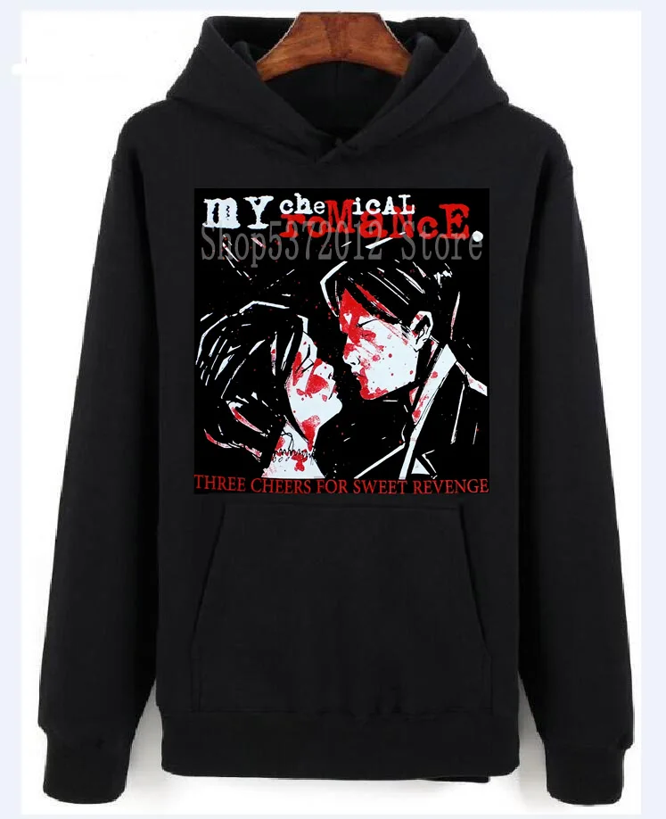 MY CHEMICAL ROMANCE THREE CHEERS FOR SWEET REVENGE забавная одежда с длинными рукавами повседневные