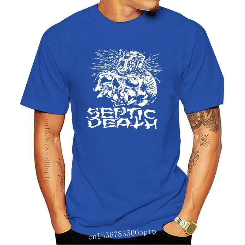 

Новинка 2021, футболка с перекрестными вставками из септик «Death», майка черного цвета, с рисунком usasс