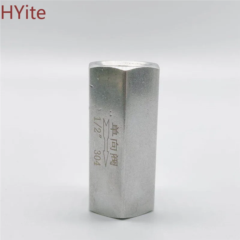 304 нержавеющая сталь односторонний обратный клапан полный порт 1/8 &quot1/4&quot 3/8
