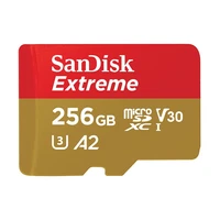 sandisk original tf micro sd card memory card 32gb 64gb 128gb 256gb 512gb u3 c10 a2 v30 4k up to read 160mbs write speed 60mbs