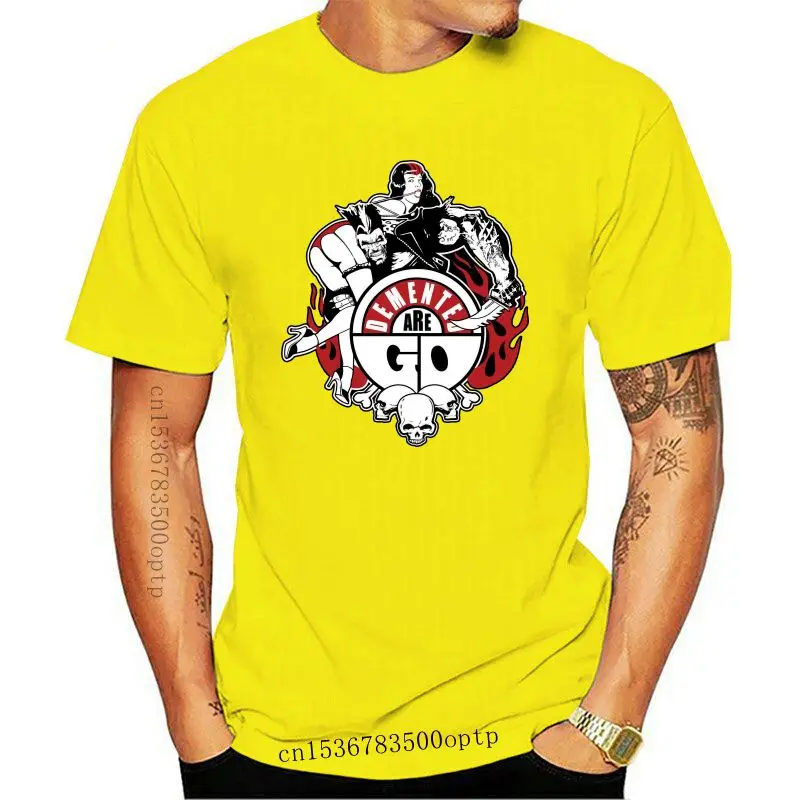 

Мужская футболка DEMENTED ARE GO в стиле панк-рок