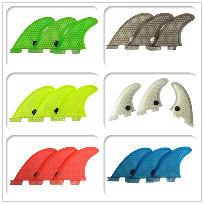 Плавники для серфинга FCS2 G5 M размер красный/синий/зеленый/серый/белый/желтый