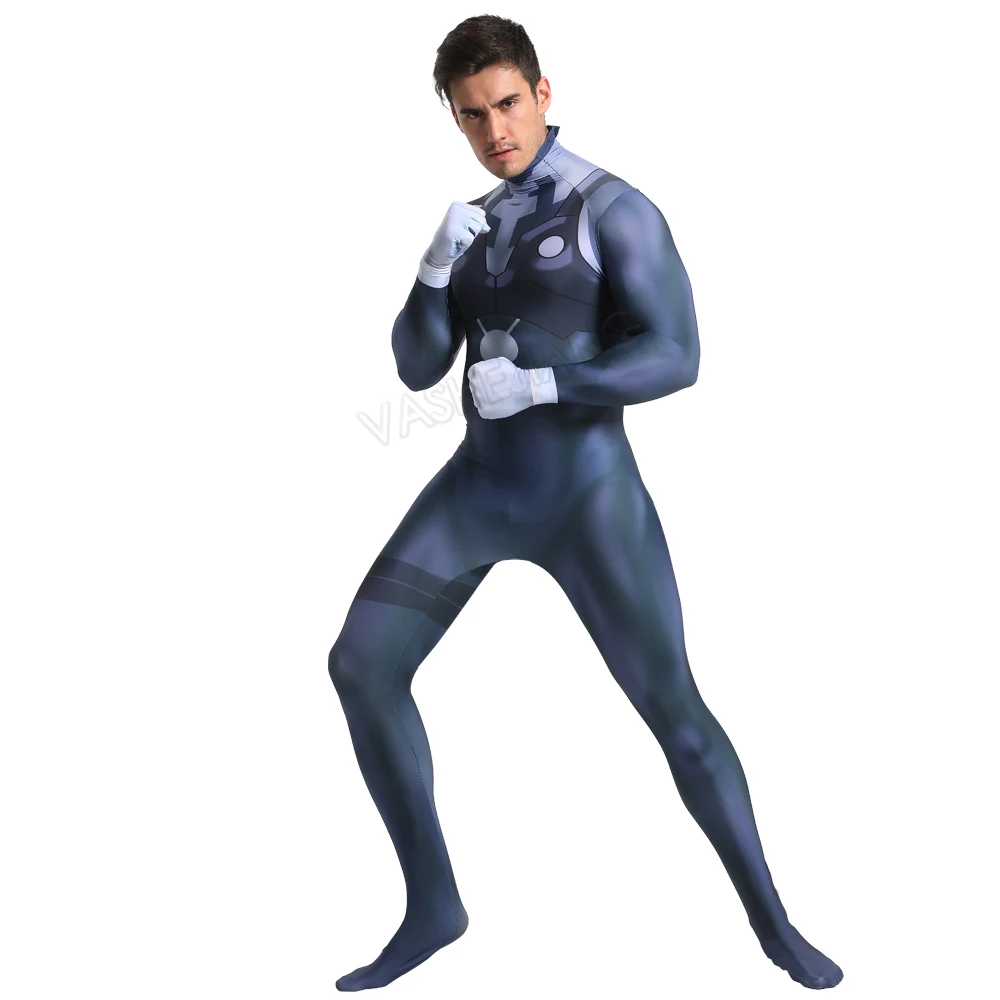 Японское аниме Darling In The Franxx Zero Two HIRO костюмы для косплея Fullybody 3D печать Zentai комбинезон для детей для женщин и мужчин