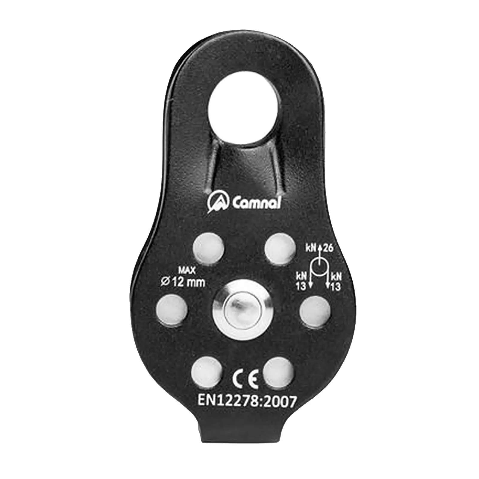 Rock Climbing Pulley Fixed Sideplate Single Sheave Outdoor Survival Tool High Altitud Hauling Gear | Спорт и развлечения