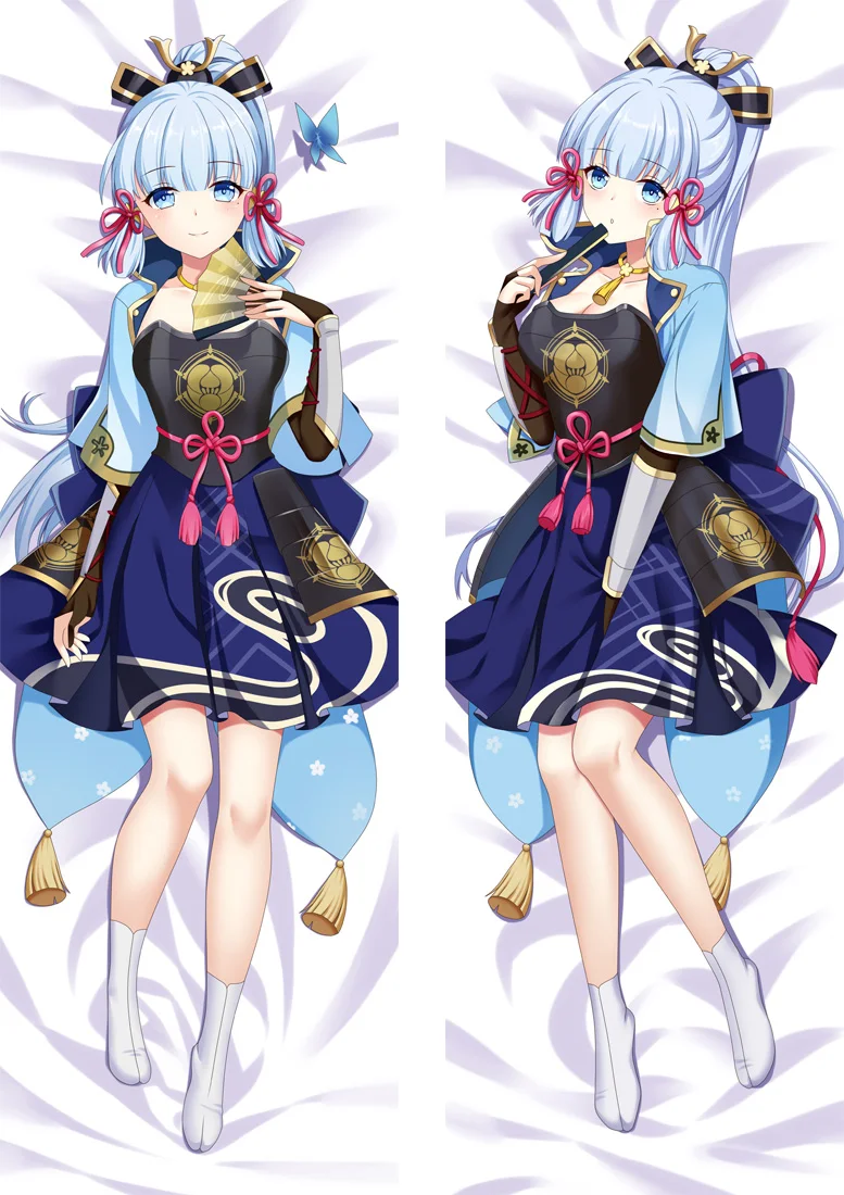 

Игра Genshin Impact Kamisato Ayaka Косплей Подушка «Dakimakura» Чехол аниме мультфильм Kawaii Аксессуары Реквизит
