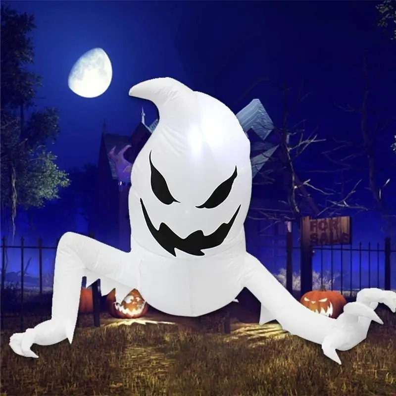 

Halloween Inflatable Ghost Elf With LED Lights Courtyard Lawn Festival Party Decoration Indoor Outdoor Decor Inflatable Toys